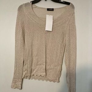 NEW Stine Goya Fran Sparkle Sweater Size XS ($230)
